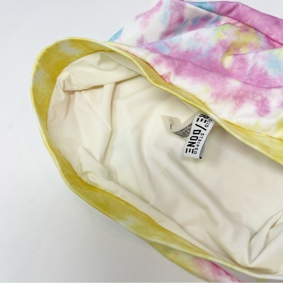 SOLID & STRIPED RE/DONE Women’s VENICE Strapless Bikini Top Tie Dye Size XS - Picture 6 of 7